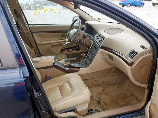 YV1TS94D3Y1142593 - 2000 VOLVO S80 BLUE photo 5