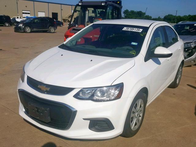 1G1JB5SH4J4127089 - 2018 CHEVROLET SONIC LS 蓝色 照片 2
