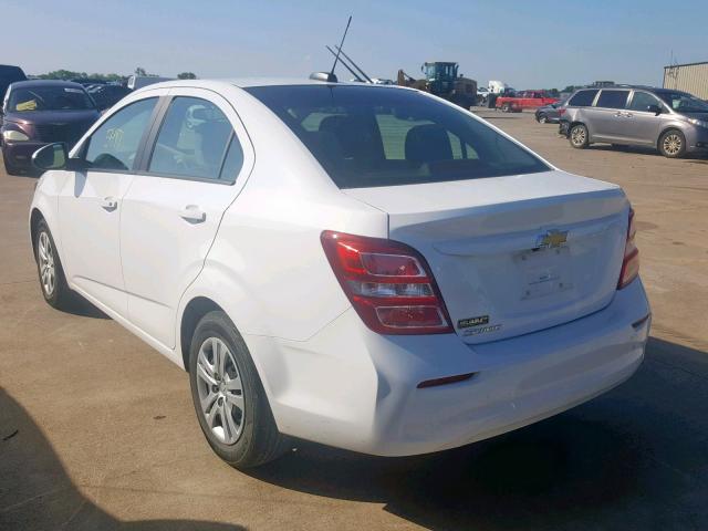 1G1JB5SH4J4127089 - 2018 CHEVROLET SONIC LS 蓝色 照片 3