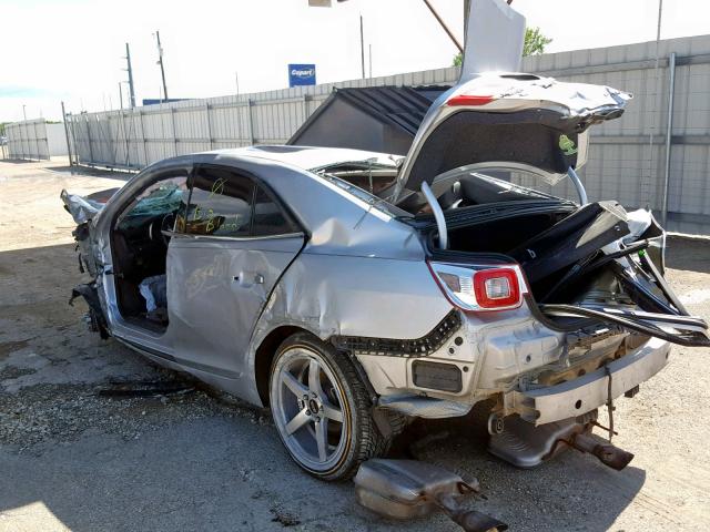 1G11F5SL5FU148873 - 2015 CHEVROLET MALIBU LTZ ვერცხლისფერი ფოტო 3