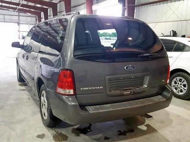 2FMZA51655BA03613 - 2005 FORD FREESTAR S GRAY photo 3