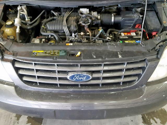 2FMZA51655BA03613 - 2005 FORD FREESTAR S GRAY photo 7