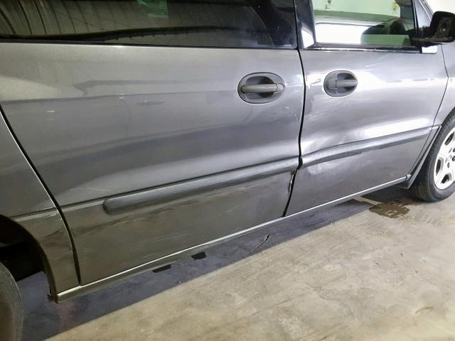 2FMZA51655BA03613 - 2005 FORD FREESTAR S GRAY photo 9