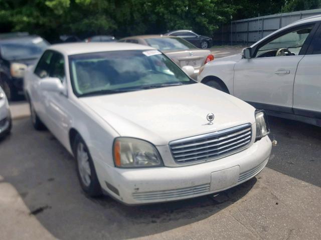 1G6KD54Y45U206371 - 2005 CADILLAC DEVILLE WHITE photo 1