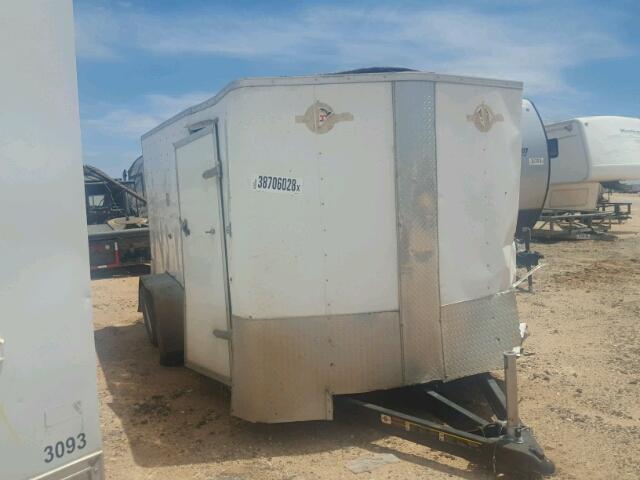 4YMCL1628DT028245 - 2013 CARGO TRAILER WHITE photo 1