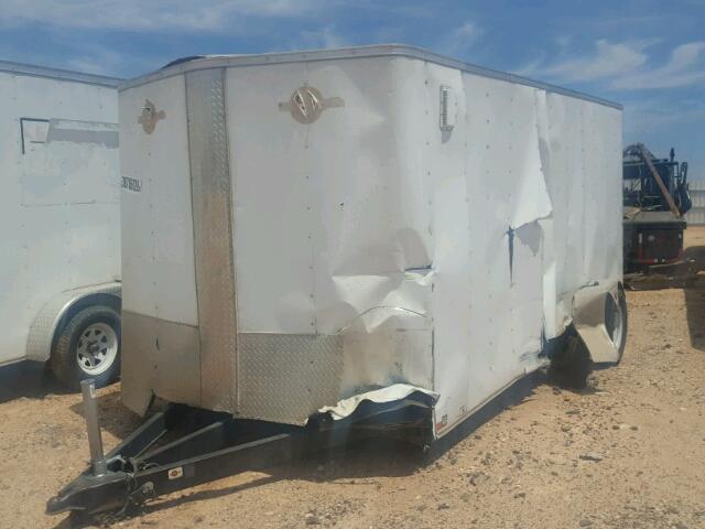 4YMCL1628DT028245 - 2013 CARGO TRAILER WHITE photo 2