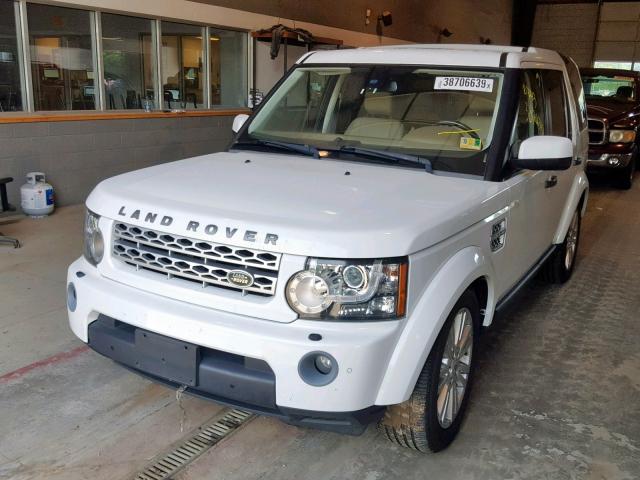 SALAG2D4XCA597741 - 2012 LAND ROVER LR4 HSE WHITE photo 2