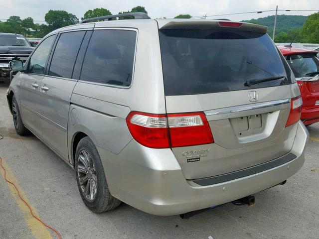 5FNRL38847B017373 - 2007 HONDA ODYSSEY TO TAN photo 3