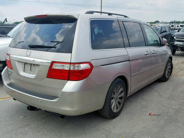 5FNRL38847B017373 - 2007 HONDA ODYSSEY TO TAN photo 4