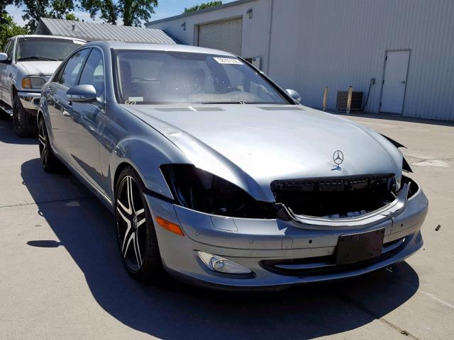 WDDNG71XX7A116337 - 2007 MERCEDES-BENZ S 550 SILVER photo 1