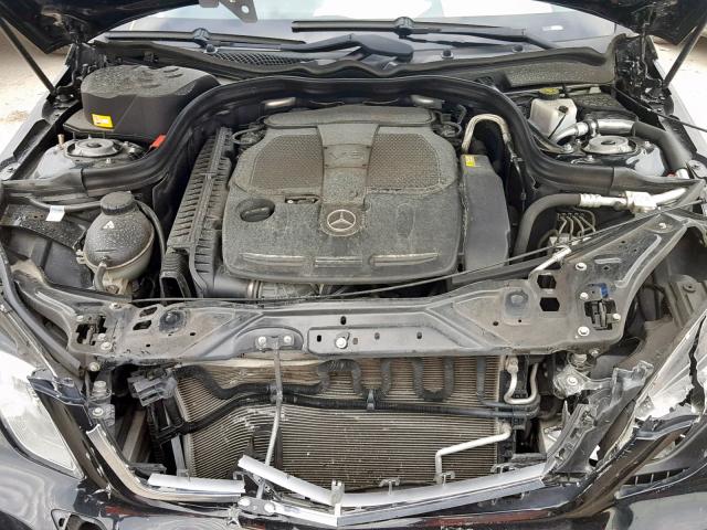 WDDHF5KB3DA691446 - 2013 MERCEDES-BENZ E 350 BLACK photo 7