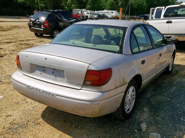 1G8ZF52871Z307484 - 2001 SATURN SL SILVER photo 4