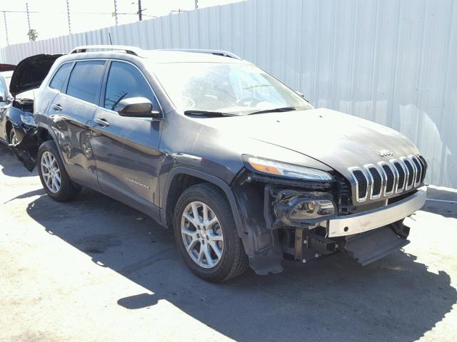 1C4PJLCB7HW586134 - 2017 JEEP CHEROKEE L GRAY photo 9