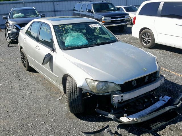 JTHBD182210016970 - 2001 LEXUS IS 300 SILVER photo 1