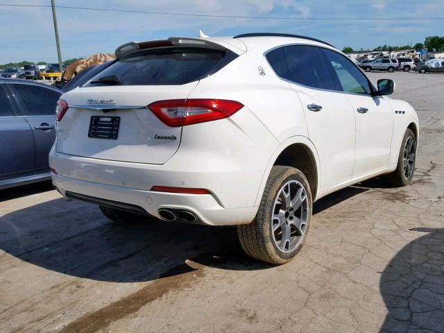 ZN661XUSXHX234918 - 2017 MASERATI LEVANTE SP WHITE photo 4