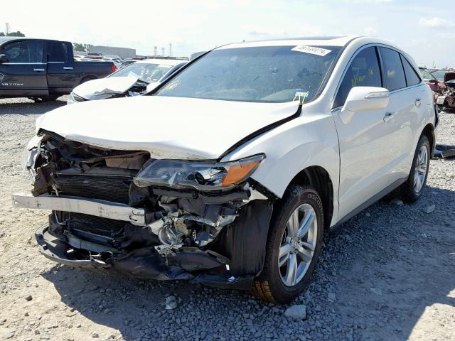 5J8TB3H5XDL018231 - 2013 ACURA RDX TECHNO WHITE photo 2