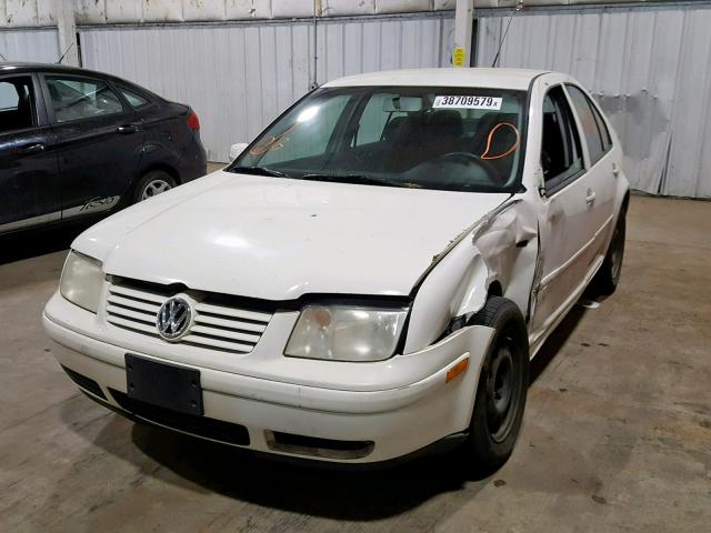 3VWRK69M33M153321 - 2003 VOLKSWAGEN JETTA GL WHITE photo 2