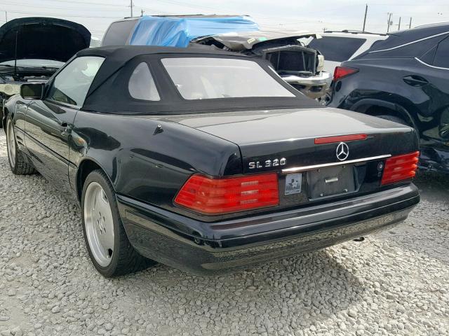 WDBFA63F8VF148717 - 1997 MERCEDES-BENZ SL 320 BLACK photo 3