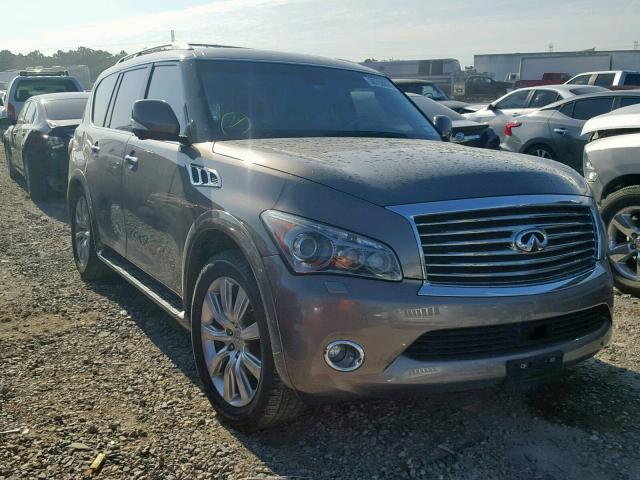 JN8AZ2NFXD9530937 - 2013 INFINITI QX56 GRAY photo 1