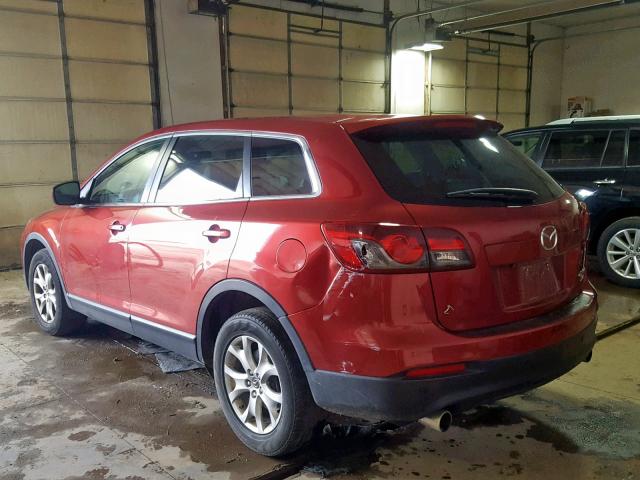 JM3TB3CA9D0412668 - 2013 MAZDA CX-9 TOURI RED photo 3