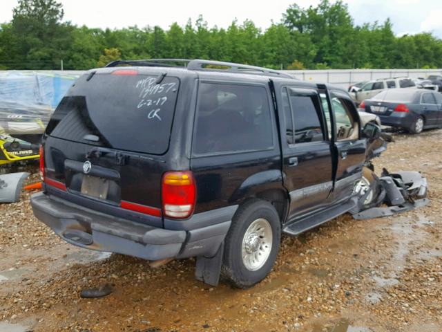 4M2ZU52P4WUJ44018 - 1998 MERCURY MOUNTAINEE BLACK photo 4