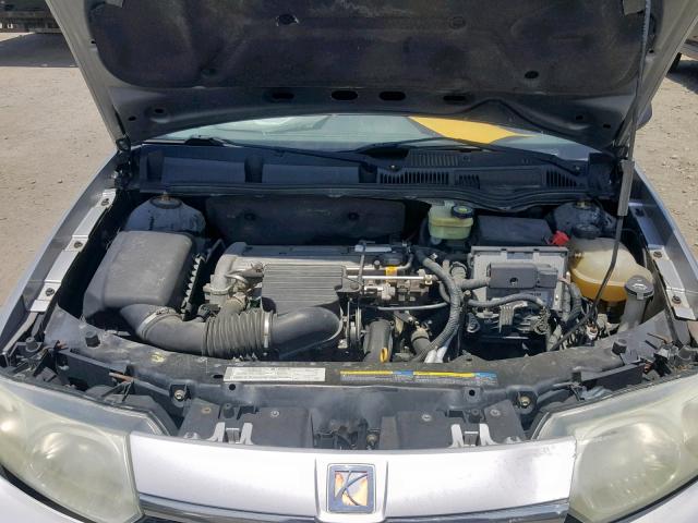 1G8AL52F14Z102168 - 2004 SATURN ION LEVEL SILVER photo 7