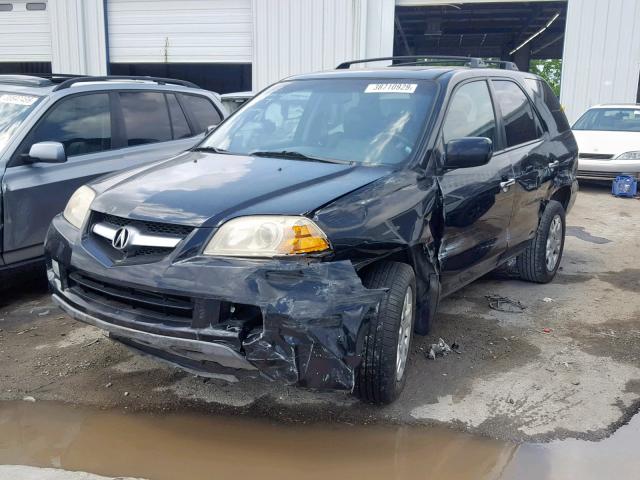 2HNYD18944H523033 - 2004 ACURA MDX TOURIN BLACK photo 2