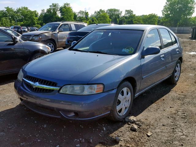 1N4DL01D8YC214485 - 2000 NISSAN ALTIMA XE BLUE photo 2