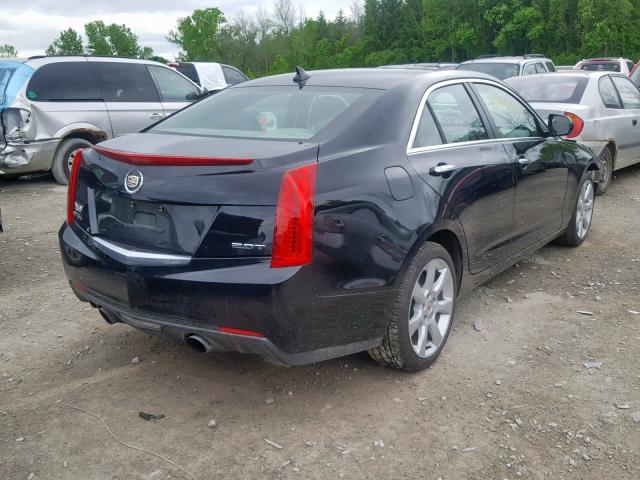 1G6AG5RX9E0195698 - 2014 CADILLAC ATS BLACK photo 4