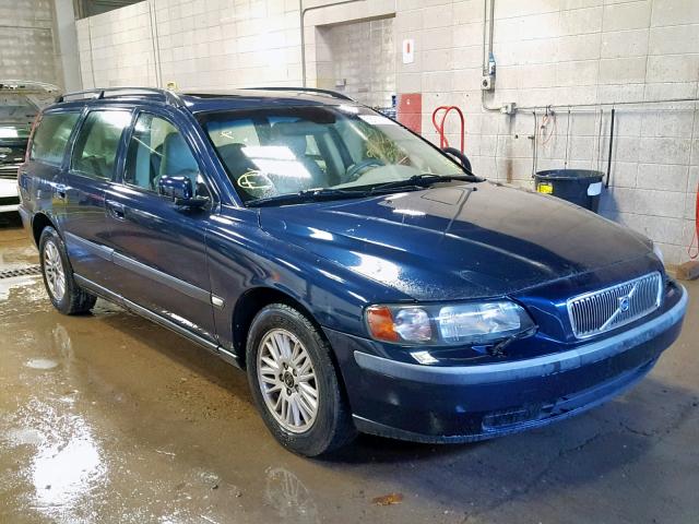 YV1SW61TX42362473 - 2004 VOLVO V70 BLUE photo 1