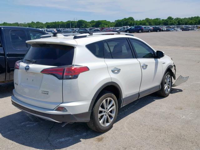 JTMDJREV2HD132446 - 2017 TOYOTA RAV4 HV LI WHITE photo 4