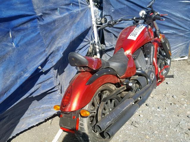 5VPGB36N2G3048221 - 2016 VICTORY MOTORCYCLES VEGAS RED photo 4