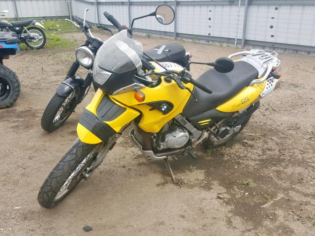 WB10185A75ZL40453 - 2005 BMW F650 GS YELLOW photo 2