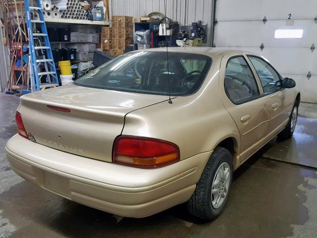 1B3EJ46X8XN523117 - 1999 DODGE STRATUS BEIGE photo 4