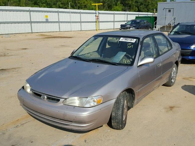 1NXBR12E0XZ160357 - 1999 TOYOTA COROLLA VE GRAY photo 2