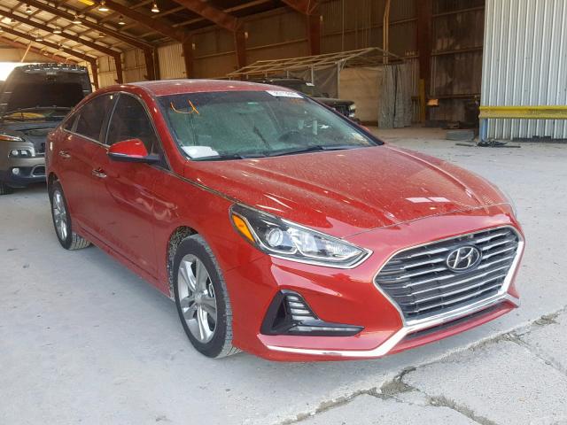 5NPE34AF0JH676315 - 2018 HYUNDAI SONATA SPO RED photo 1