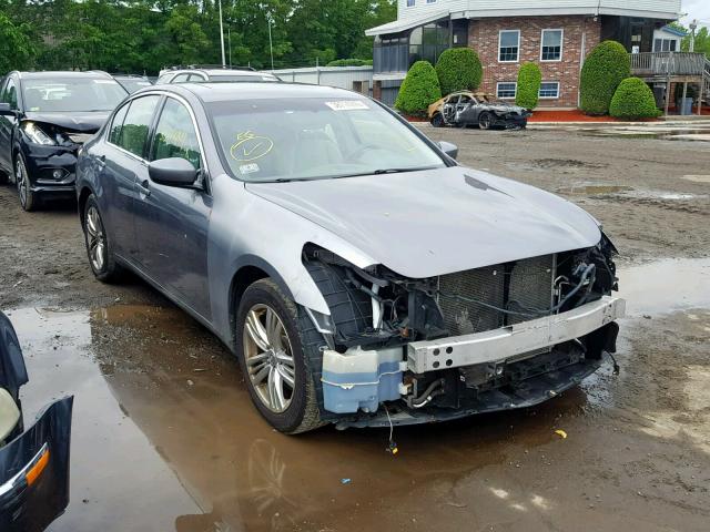 JN1CV6AR1CM676925 - 2012 INFINITI G37 GRAY photo 1