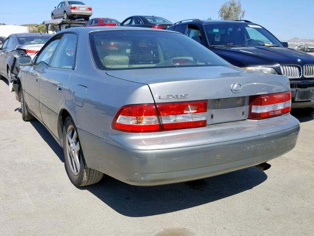 JT8BF28G7Y5092211 - 2000 LEXUS ES 300 TAN photo 3