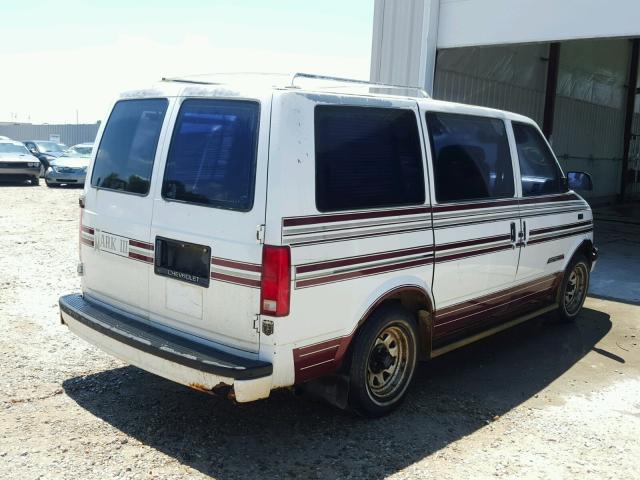 1GBDM19Z2MB127182 - 1991 CHEVROLET ASTRO WHITE photo 4