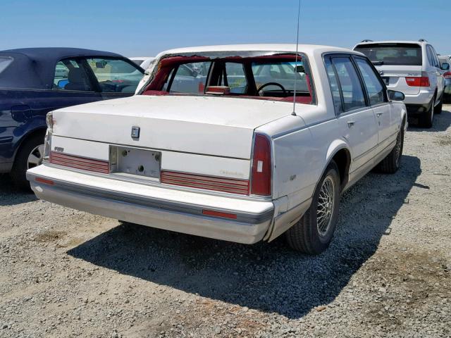 1G3CW54C6K1317484 - 1989 OLDSMOBILE 98 REGENCY WHITE photo 4