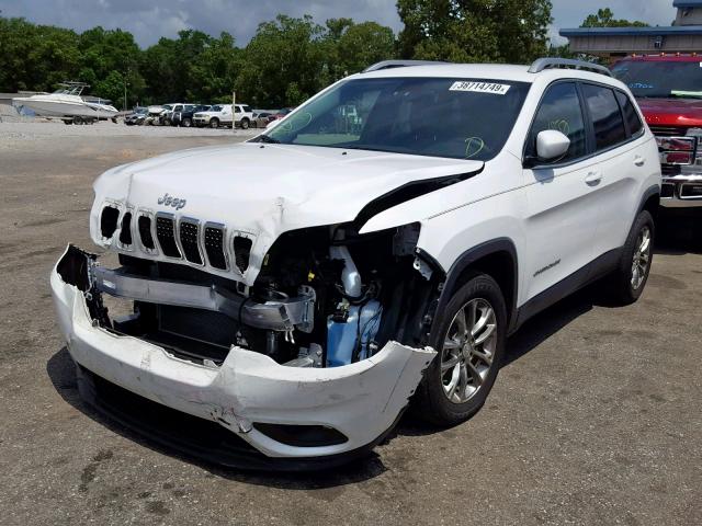 1C4PJLLB1KD171314 - 2019 JEEP CHEROKEE L WHITE photo 2