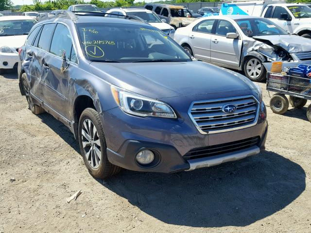 4S4BSENC8G3245765 - 2016 SUBARU OUTBACK 3. GRAY photo 1