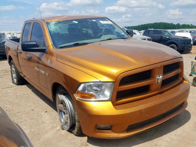 1C6RD6FT2CS301207 - 2012 DODGE RAM 1500 S ORANGE photo 1