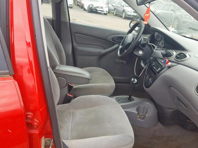 1FAFP33P42W271147 - 2002 FORD FOCUS LX RED photo 5