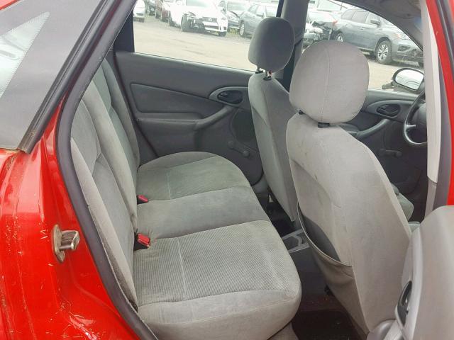1FAFP33P42W271147 - 2002 FORD FOCUS LX RED photo 6