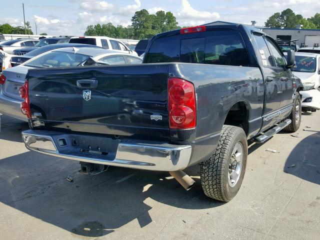 3D7KR28A98G147292 - 2008 DODGE RAM 2500 S Սև լուսանկար 4