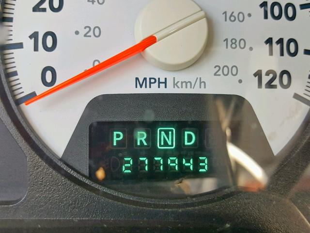 3D7KR28A98G147292 - 2008 DODGE RAM 2500 S Սև լուսանկար 8
