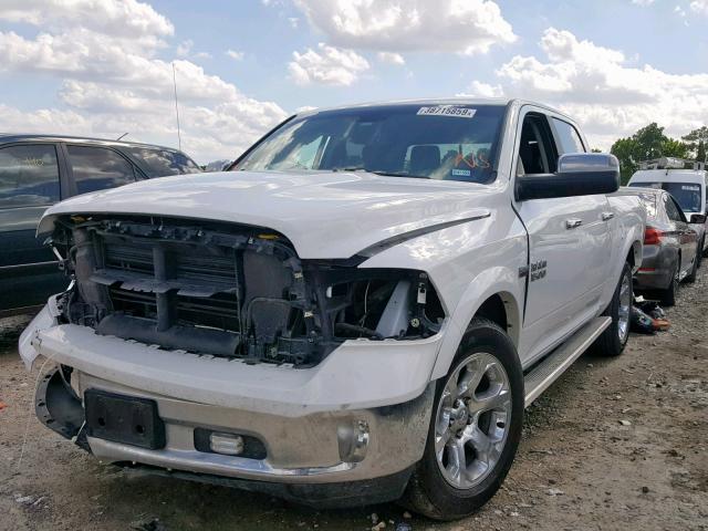 1C6RR7NT8GS372524 - 2016 RAM 1500 LARAM WHITE photo 2