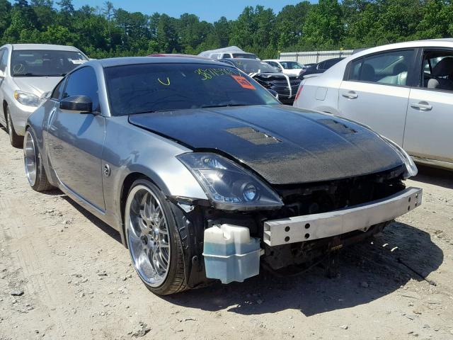 JN1AZ34D94T152939 - 2004 NISSAN 350Z COUPE GRAY photo 1