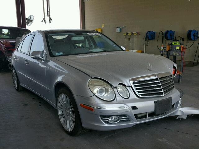 WDBUF56X07B106169 - 2007 MERCEDES-BENZ E 350 SILVER photo 1